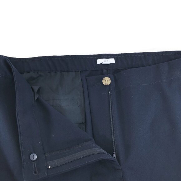 J. Jill Straight Leg Dress Pants Women's Plus Size 22 Navy Blue Stretch Career - Picture 4 of 12